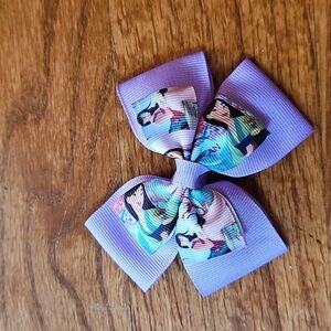 Mulan Hair Bow Accessory